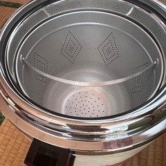 レトロ保温ジャーの画像
