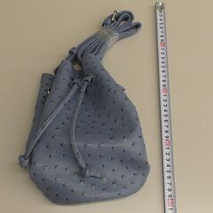 縦型ポシェット　青　1個の画像