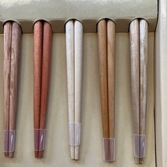舞の海結びの箸五膳揃えの画像