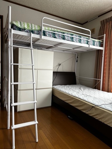 【手渡し限定】ニトリ　ロフトベッド