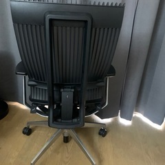 【中古】 スピーナチェア（エラストマー） KE-755GP-Z9T1SG イトーキ/ITOKI 肘付ハイバックチェアの画像