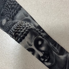 和柄　アームスリーブ　大仏の画像