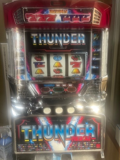 パチスロサンダーリボルト　 不要機付き