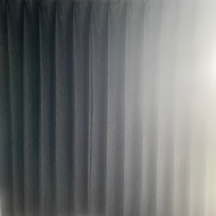 遮光カーテン　大型　ネイビーの画像