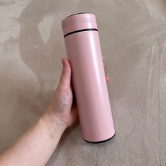 水筒　ステンレス　温度表示　温度切り替え