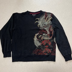和柄　トレーナー（薄地）龍