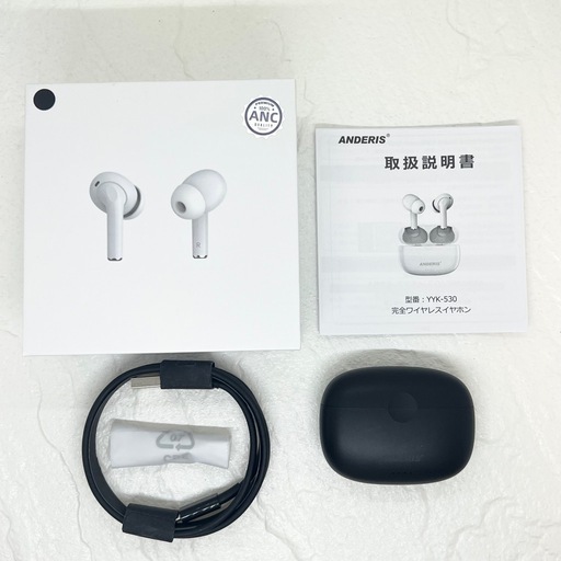 【新品】Bluetooth5.2 イヤホン 黒
