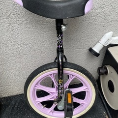 一輪車　16インチ　スタンド付