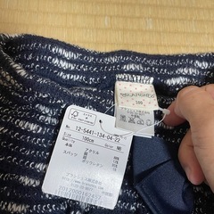 新品タグ付き⭐︎女児100.110サイズ秋冬用スカートの画像