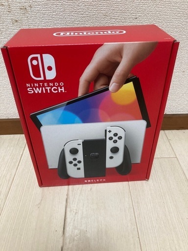 2️⃣　switch有機EL新品未使用になります