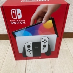 2️⃣　switch有機EL新品未使用になります 