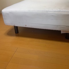 ９月３日まで！ニトリ　ベッド　トゥルースリーパーマットレス付き！の画像