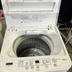 No.0338 22年山田洗濯機5kg (配送、設置)無料❗️の画像