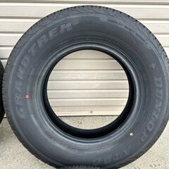 【新車外し】 195/80R15 96s ダンロップ(DONLOP) AT20  GRANDTREK 2023年製　ジムニー　シエラ　イボ付き　バリ溝　キャラバン　ワゴン　ハイエースの画像