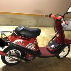 値下げ　ヤマハ　ジョグ　ペリカン　実動　原付　カスタム車の画像