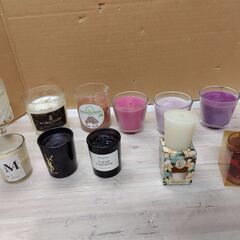 中古品＆未使用品セット　11点セット　アロマキャンドル　香るキャ...