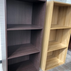 （決まりました🙏）カラーボックス2個セットの画像