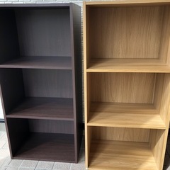 （決まりました🙏）カラーボックス2個セットの画像