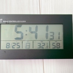 譲渡先決まりました(^^)デジタル時計⏰目覚まし時計