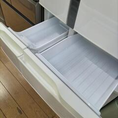 Panasonic　6ドア冷蔵庫　NR-FVF504  501L ホワイト　2019年製の画像