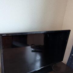 シャープAQUOS 32インチ テレビ 2019年製造の画像