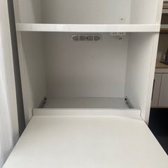 《写真追加》キッチン収納棚　レンジボードの画像