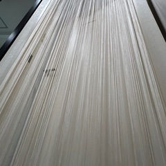 ストリング　カーテン  糸　パーテーション　間仕切り　ホワイトの画像