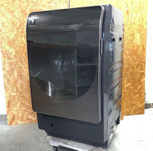 SHARP★ドラム式洗濯乾燥機 ES-X11A-TL 液体洗剤・柔軟剤自動投入 11kg ヒートポンプ式 リッチブラウン 2023年製