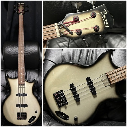 Burny Eins Vier Luna エレキベース バーニー アクティブ ベース Burny