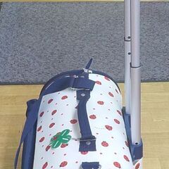 ペットキャリーカート 幅57㎝ ペットパラダイス てんとう虫柄 小型犬 ケージ 西岡店の画像