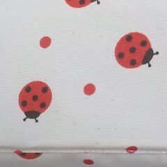 ペットキャリーカート 幅57㎝ ペットパラダイス てんとう虫柄 小型犬 ケージ 西岡店の画像