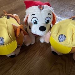 決まりました！パウパトロール 超ビックぬいぐるみセット