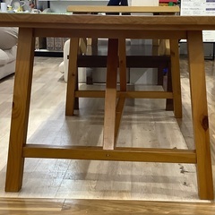ダイニングテーブル　ブラウン　入荷致しました！の画像