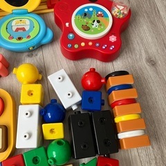 こどもちゃれんじ　ぷち　おもちゃ　知育玩具　エデュトイ　1,2歳向け　DVD付き　おままごと　はみがき　ブロック　型はめの画像