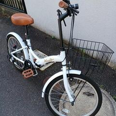 THREE STONE 20インチ折り畳み自転車【No.0048】