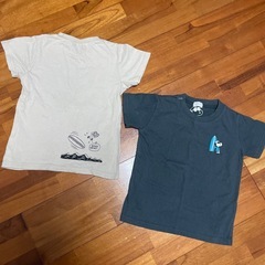 スヌーピーTシャツ　110の画像
