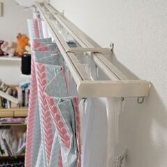 カーテンレール3本