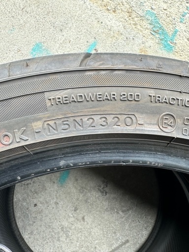 215/45R17 ADVAN NEOVA AD08R【中古タイヤ】