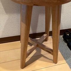 木製 手作り　スツール