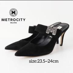 ✨【METROCITY】✨ミュール size:23.5の画像
