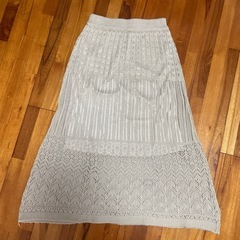 かぎ編みスカート　Mサイズ