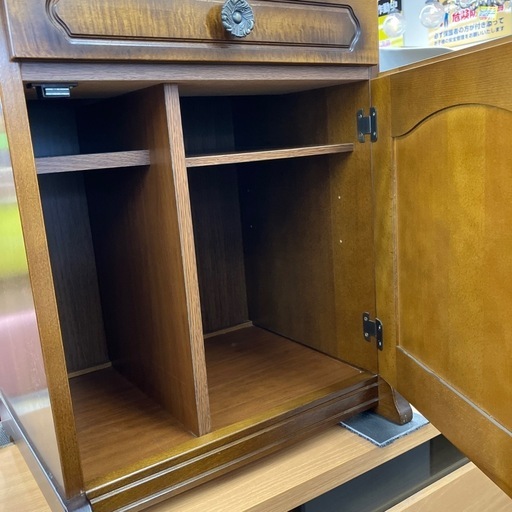 カリモク家具 コロニアルシリーズ 電話台 アンティーク(B9-13)