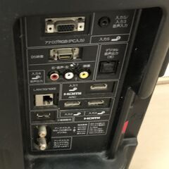 JM19027K) シャープ液晶テレビ2011年製32型リモコン無<幅：約80cm 奥行：約30cm 高さ：約55cm> 中古品【取りに来られる方限定】の画像