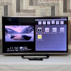 即日受渡❣️SHARP アクオス 52型テレビ YouTube視聴、スマホ
