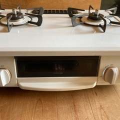 リンナイ　ガステーブル「ホワロ/HOWARO」＆レンジカバー 都市ガス用の画像