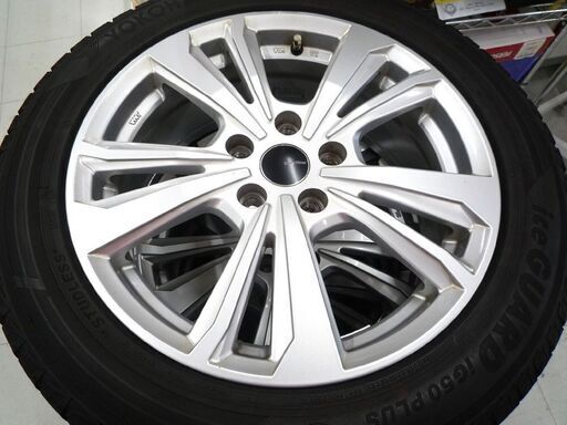 ホイール付き スタッドレスタイヤ4本セット Smartline 17インチ 5穴 PCD112 7J IG50PLUS 215/55R17 2015年製 中古 苫小牧西店