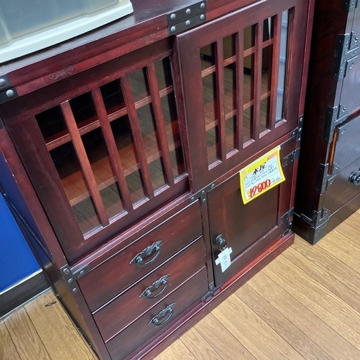 水屋 小さめサイズ 和家具 和たんす(B9-19)