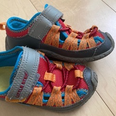 ★お取引中★LITTLE STEP 靴　16センチ EEの画像