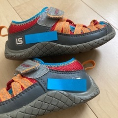 ★お取引中★LITTLE STEP 靴　16センチ EEの画像