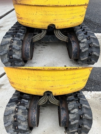 ヤンマーYANMAR SV08-1A. 1724時間. 0.8トンクラス.可変脚機能あり.倍速.